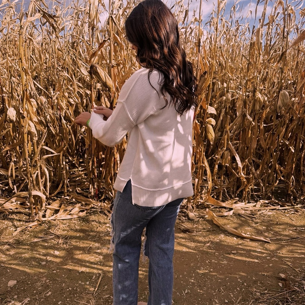 Cozy White Sweater